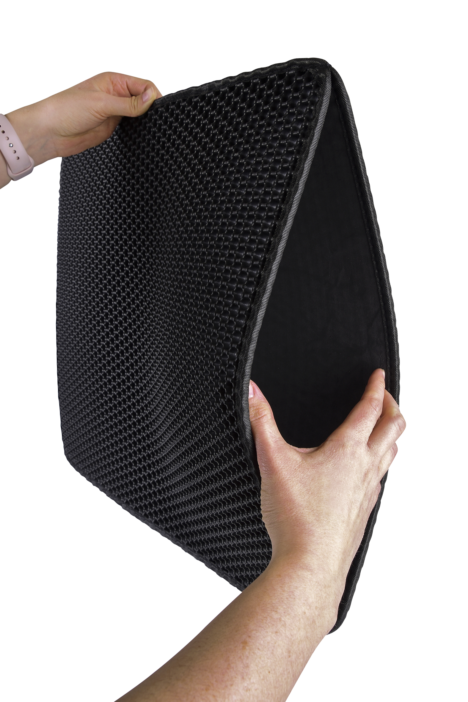 Easy clean cat litter mat close‑up