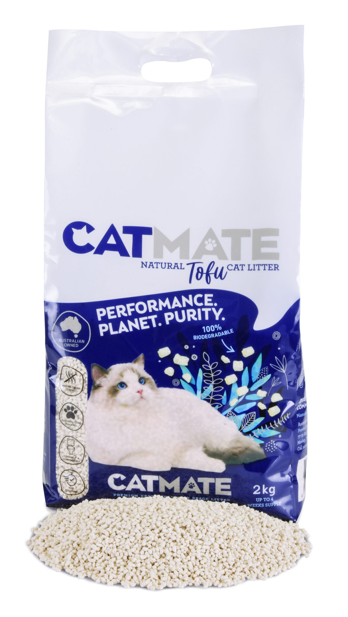 Tofu Cat Litter An alternative natural litter choice for your cat